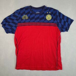 Parish Nation T-Shirt Adult XL United Never Divided Patch‎ Red Blue